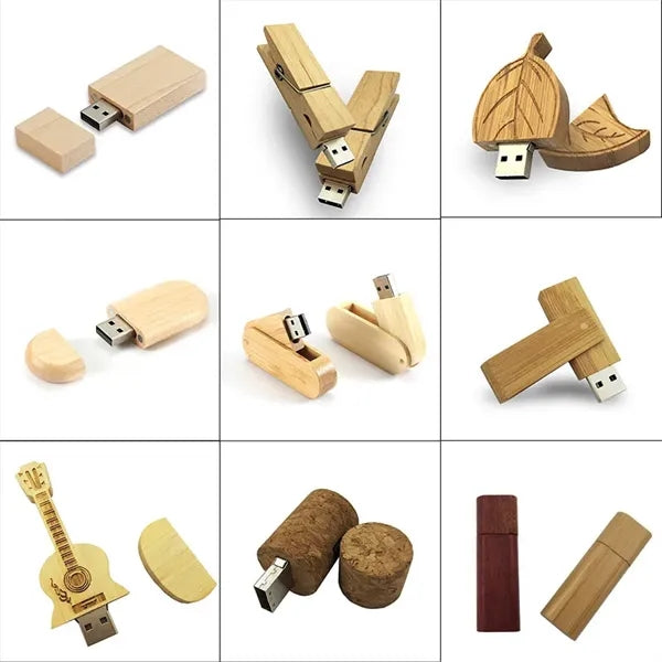 Wooden Cross USB Flash Drive 2.0