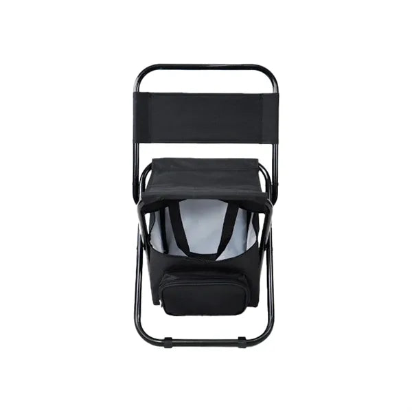 Portable Folding Fishing Chair With Insulated Cooler