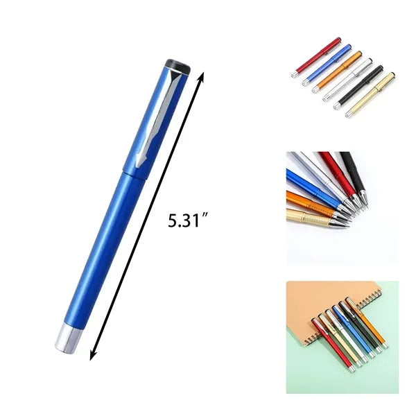Metallic Gel Pen with Plastic Grip