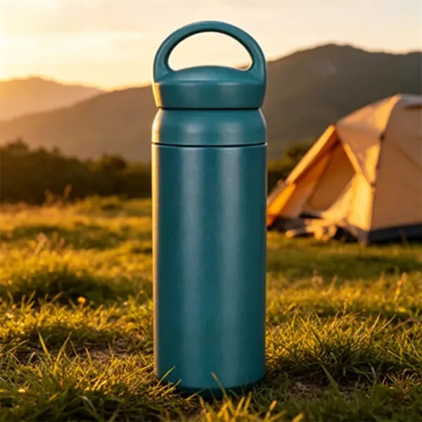 17 oz Insulated Stainless Steel Water Bottle With Handle