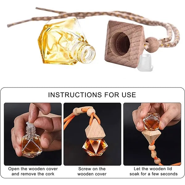 AromaGem Refillable Car Diffuser