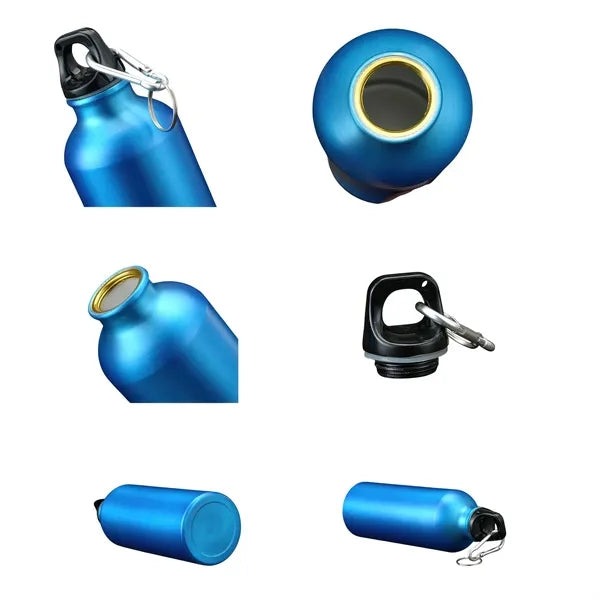 17 oz. Aluminum Round Canteen Water Bottle