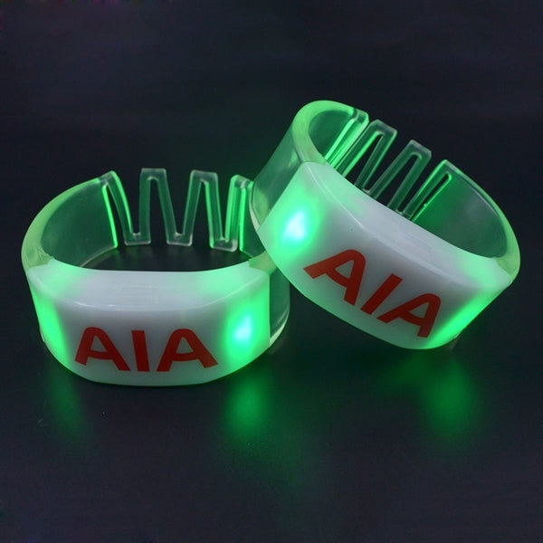 Sound Activated Led Flashing Adjustable Bracelet