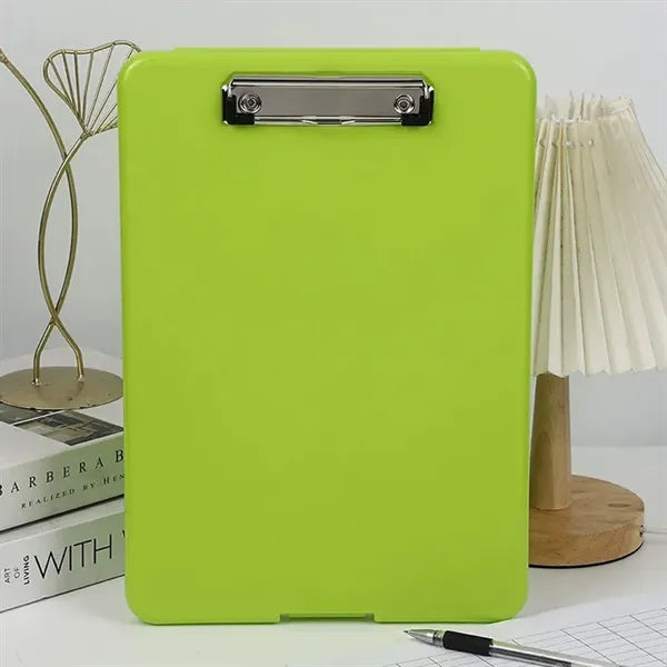 A4 Writing Pad Document Box Pen Holder Clipboard Memo Board