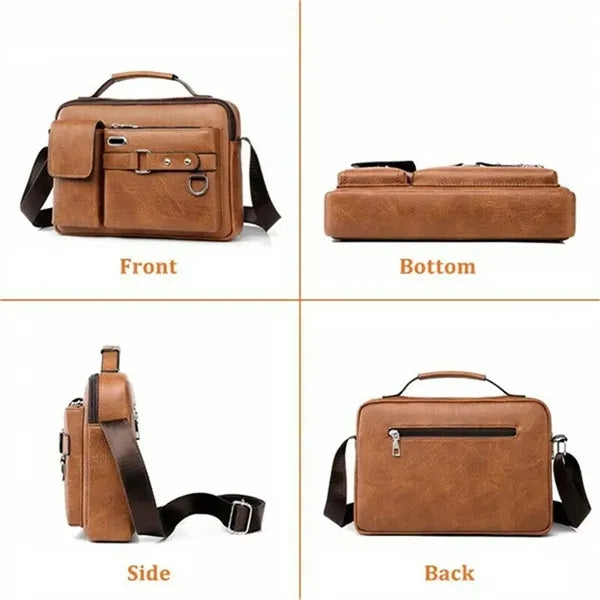 Men'S Business Briefcase Messenger Bag