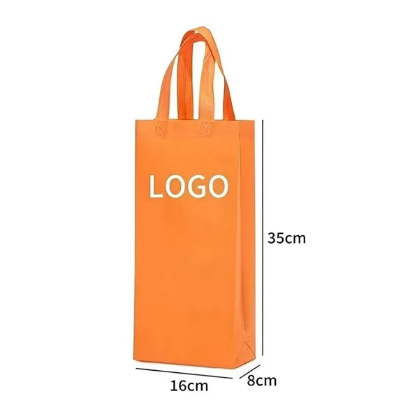 Non-Woven Double Bottle Wine Tote Bag