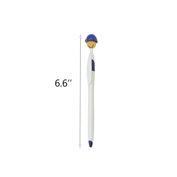 Safety Cap Worker Ballpoint Pen