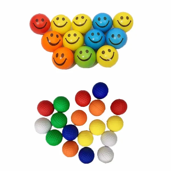 Logo Round Foam Stress Ball