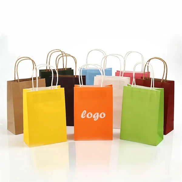 Kraft Paper Bag W/ A Handle