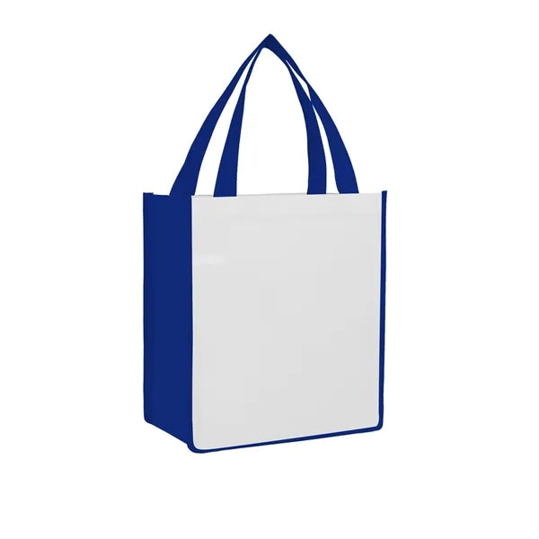 Laminated Non-woven Tote Bag (13" W X 15" H X 10" D)