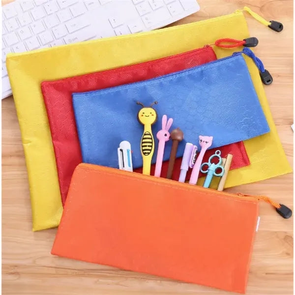 Waterproof Zipper Bag Pencil Pouch