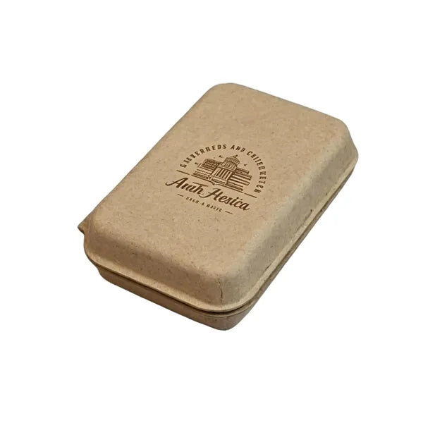 EcoFriendly Custom Logo Recycled Paper Gift Box