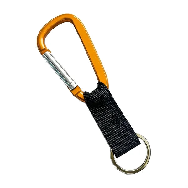 Aluminum Alloy Carabiner Keychain for Outdoor Use