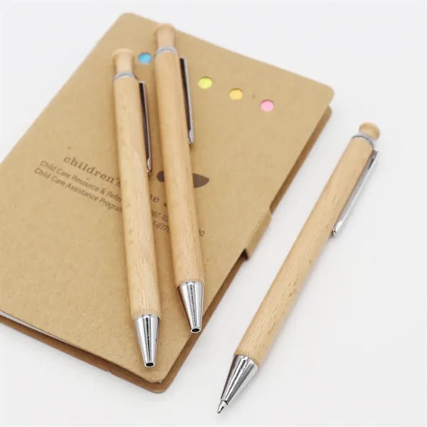 Nature Wooden Clip Pen