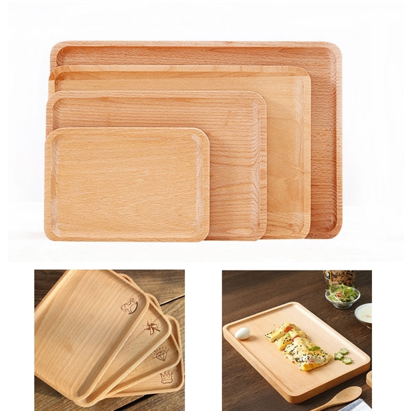 Rectangle Wood Handmade Serving Tray