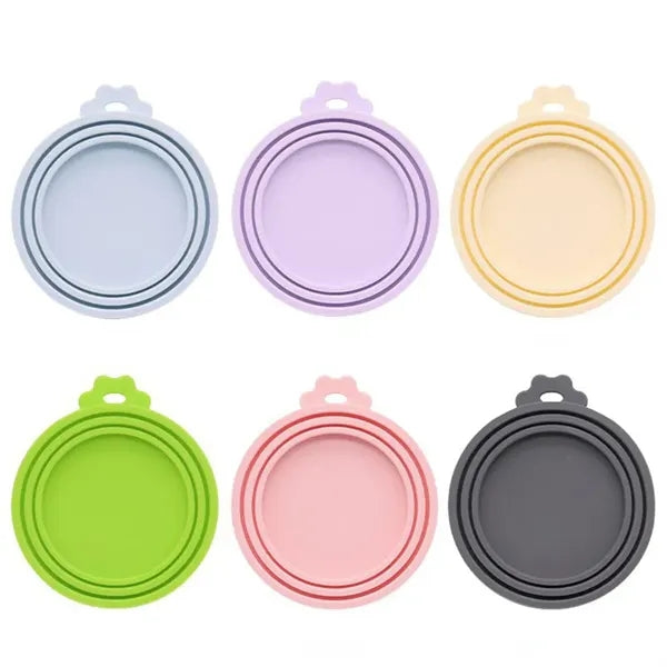 Silicone Pet Food Can Lid Cat Dog Cover