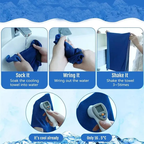 Double Layer Quick Dry Cooling Towel