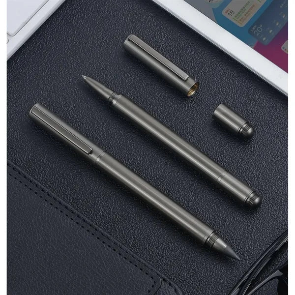 Dual-Function Metal Gel Pen