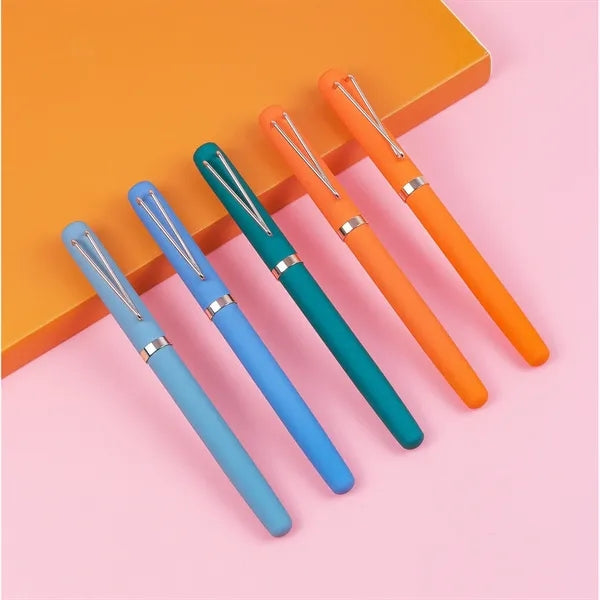 Vibrant Steel Corporate Pen