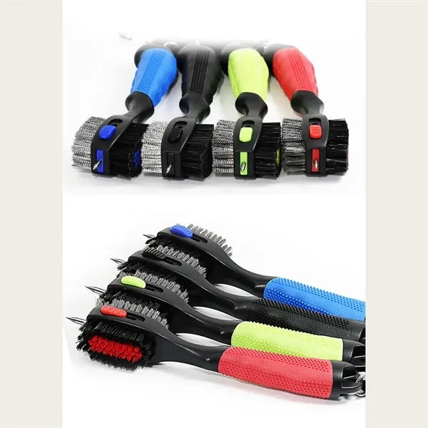 Multi-functional Golf Club Cleaning Brush