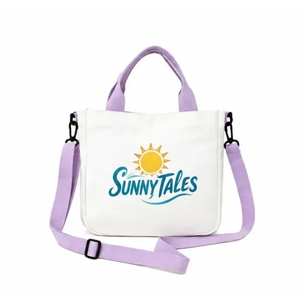 Multi-Functional Canvas Crossbody Shoulder Bag