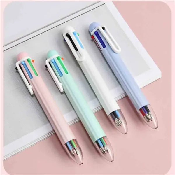 6 in1-Color Ballpoint Pen