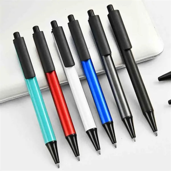 Push-Button Metal Gel Pen