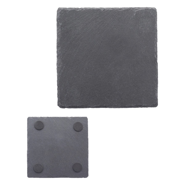4" Square Slate Coasters