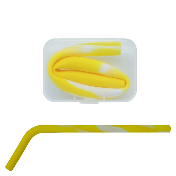 Ribbon Silicone Straws