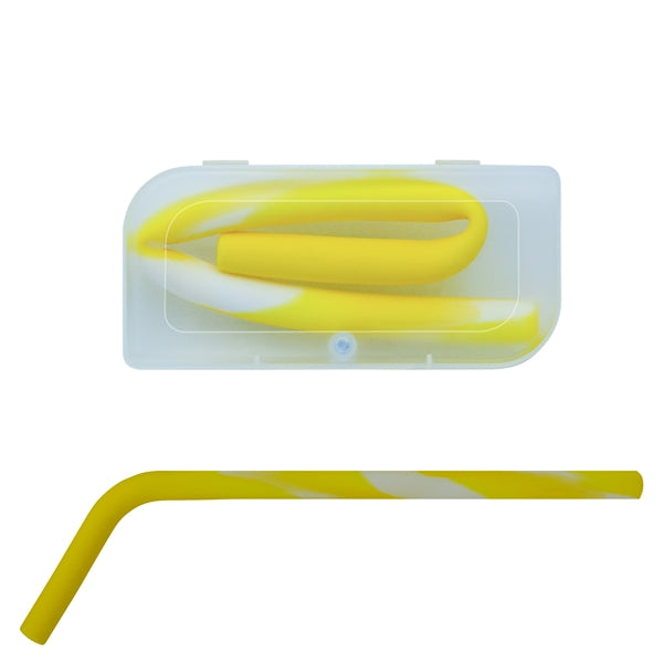 Fruity Silicone Straws