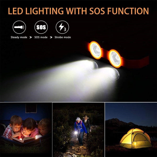 10000mAh Outdoor Solar Power Phone Charger Station, LEDTorch