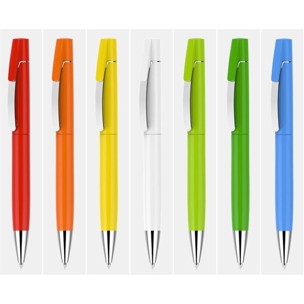 Metal Clip Plastic Pen