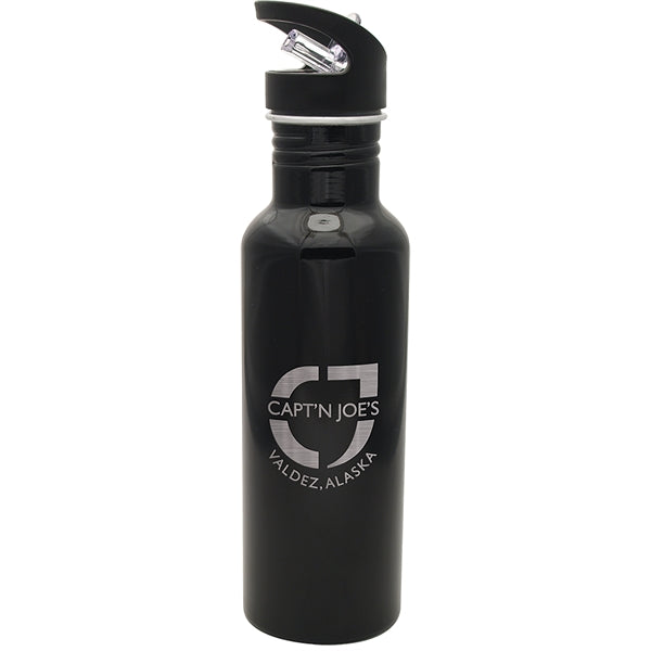 Aluminum Hiker Collection Water Bottle - Laser Etched