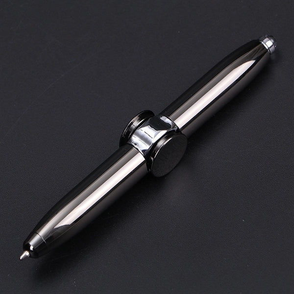 Hand Spinner Pen with Flashlight