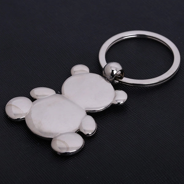 Bear Shape Metal Key Chains