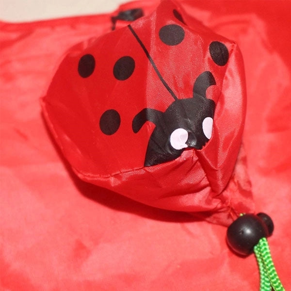 Lady Bug shaped Foldable Shopping Bag
