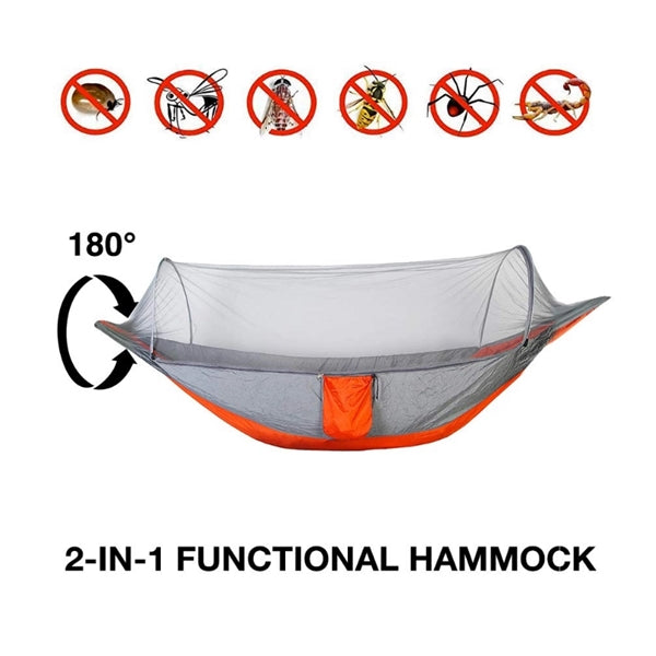 Portable Camping Hammock with Mosquito Net