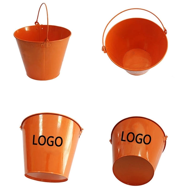 Country Home Galvanized Bucket