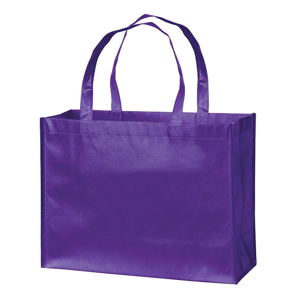 16" x 12" x 6" Glossy Laminated Tote Bag