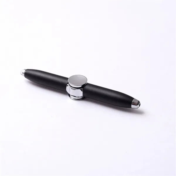 Hand Fidget Metal Pen with Flashlight Finger