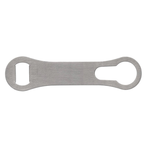 White Bottle Opener with Liquor Pourer Spout Remover