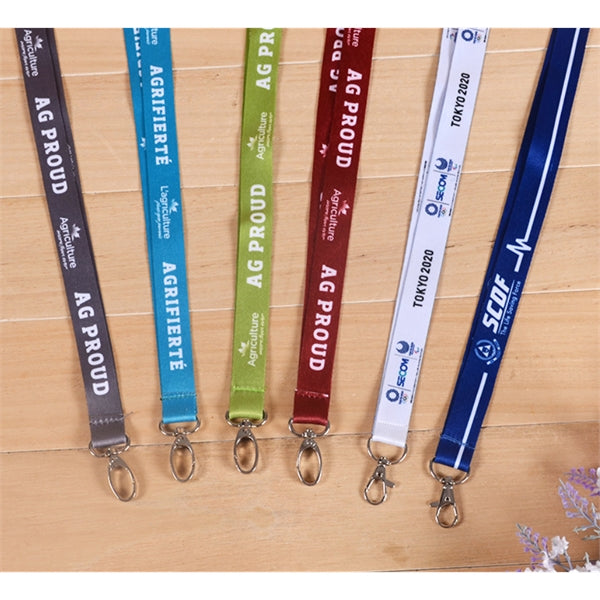 3/4" Polyester printed Lanyards 7 days service free shipping