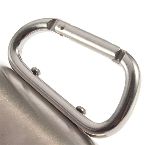 7OZ Carabiner Stainless SteelOutdoor Camping Carabiner Cup
