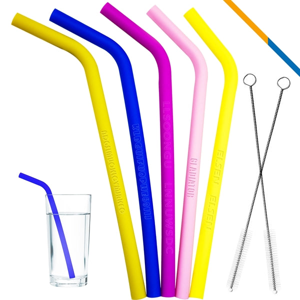 Prague Silicone Straws
