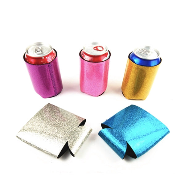 Metallic Neoprene Collapsible Coolie