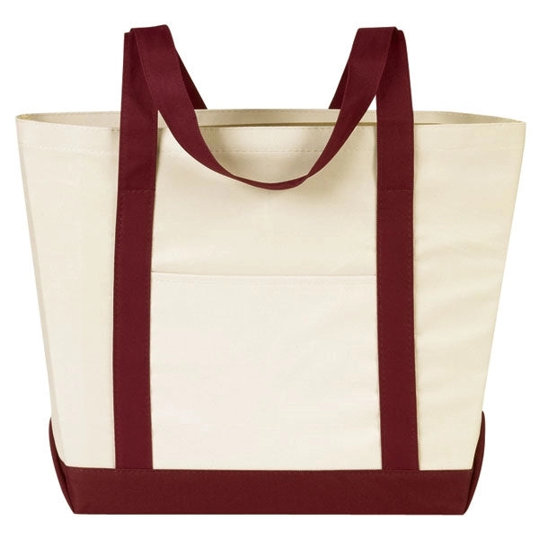 Two-Tone Boat Bag