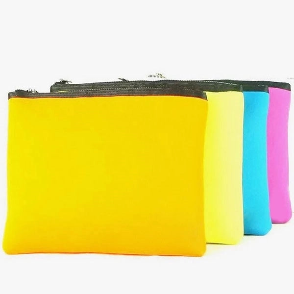 Neoprene Zipper Cosmetic Pouch