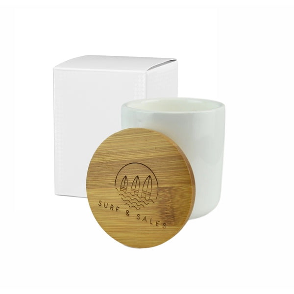 Zen Pod Soy Wax 3 oz Candle with Bamboo Lid
