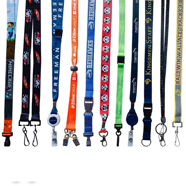 Dye Sublimated Full Color Imprinted Lanyard