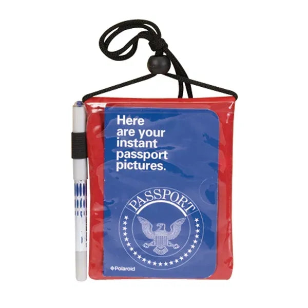 All Purpose Neck Wallet with Dual Zip Pockets